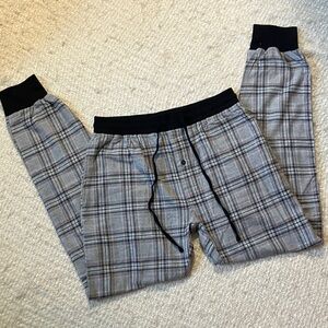 🌿 HANES MENS SIZE LARGE PLAID PAJAMA PANTS